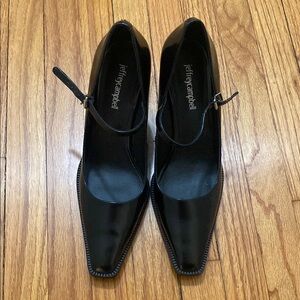 Jeffrey Campbell Black Mary Jane Shoes